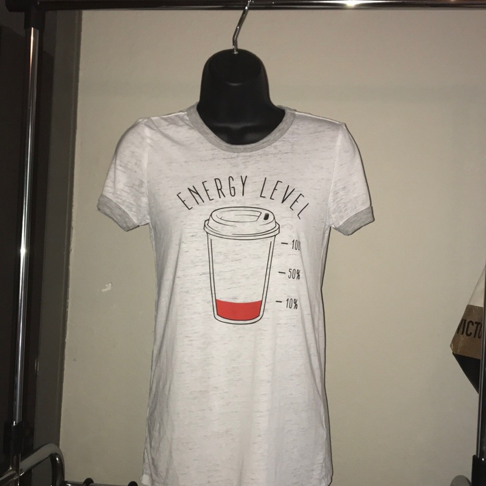 Energy level women tee shirt,great condition